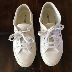 White womens superga